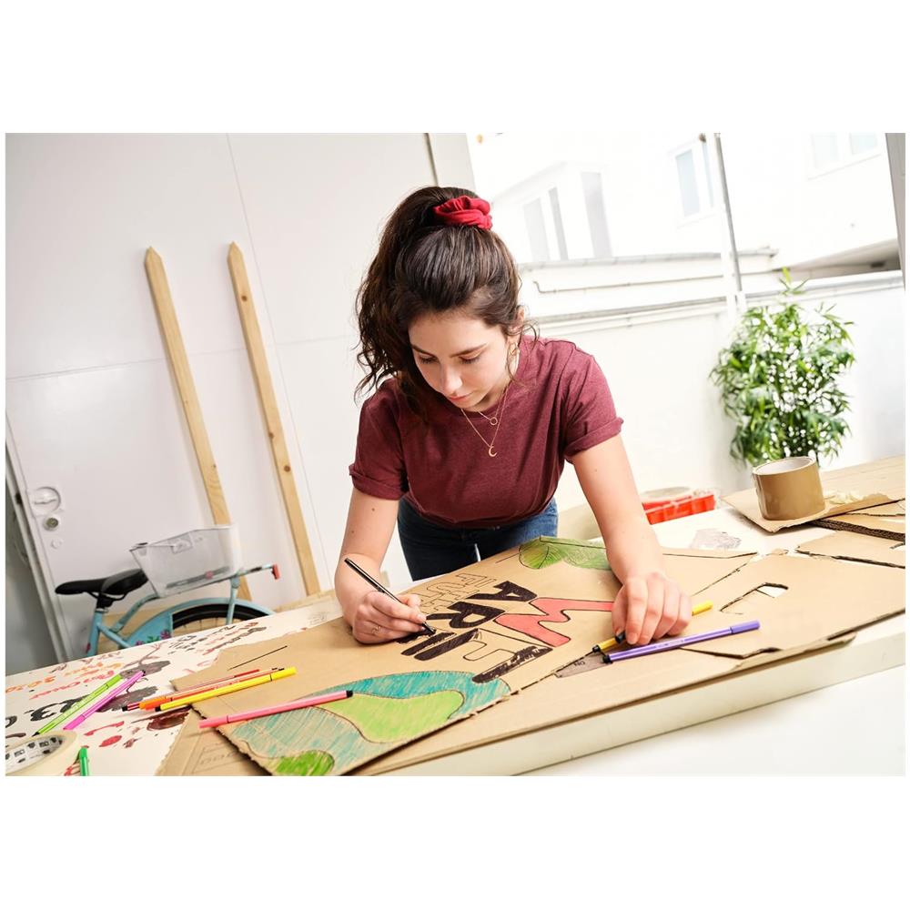 Pen 68 - Pennarello Premium - Confezione da 10 - Lime - Foto 2