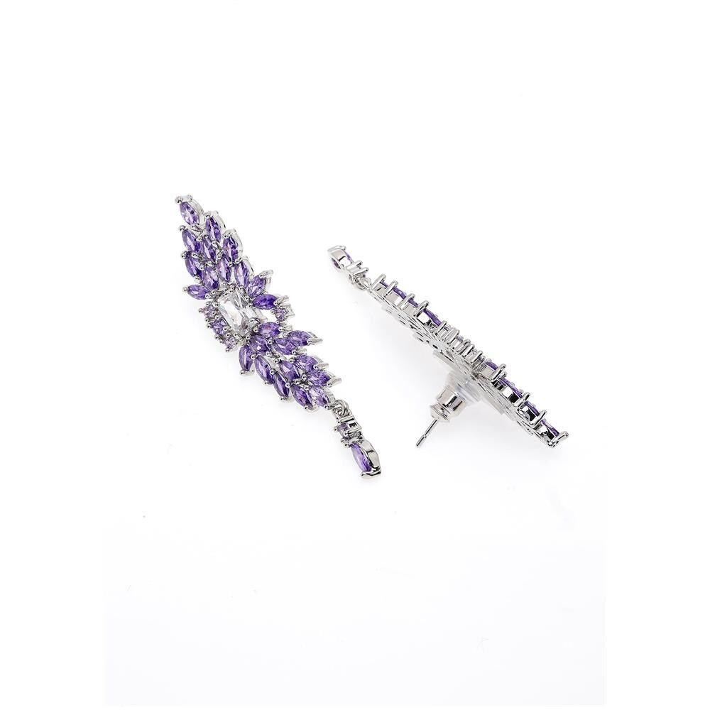 Orecchini a Goccia Delicati Abbaglianti - Foto 2