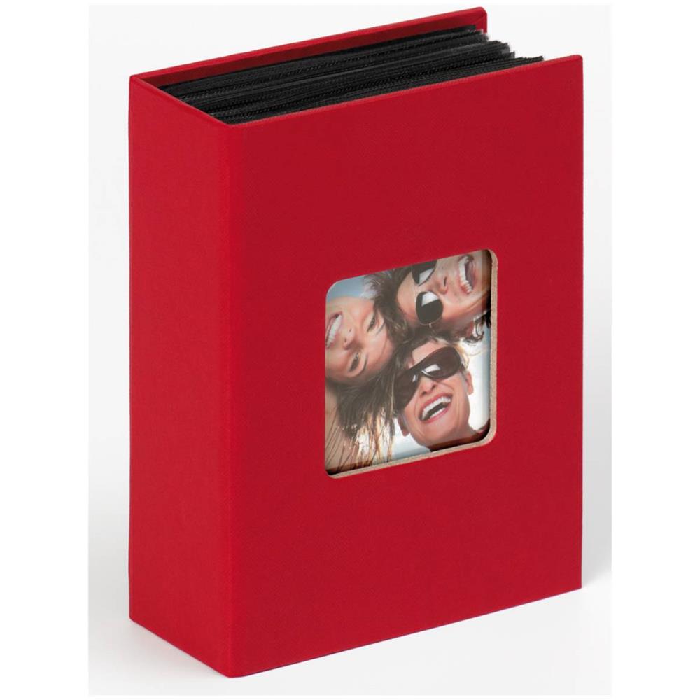 Fun rosso 10x15 Mini Album per 100 foto MA357R - Foto 1