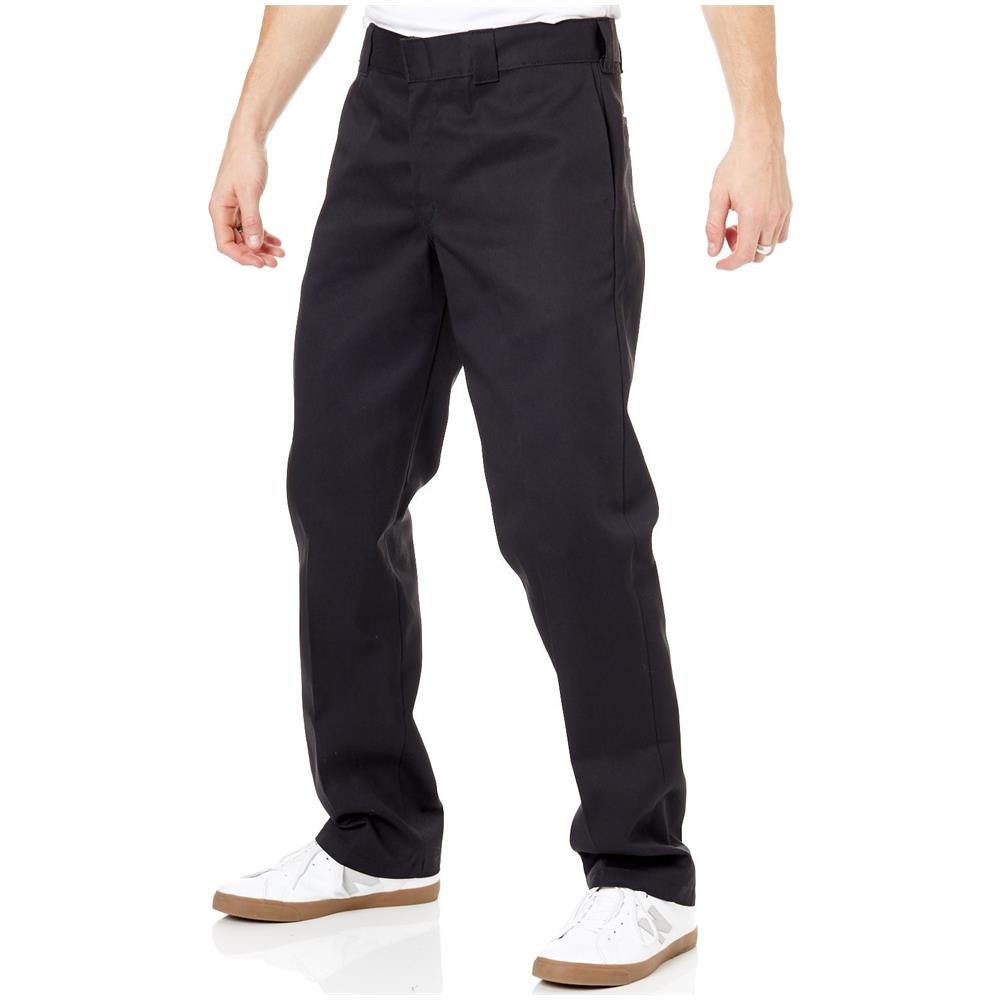 Pantaloni Da Lavoro Slim Straight Nero (34 Vita X 32 = Eu 48, Nero) - Foto 1