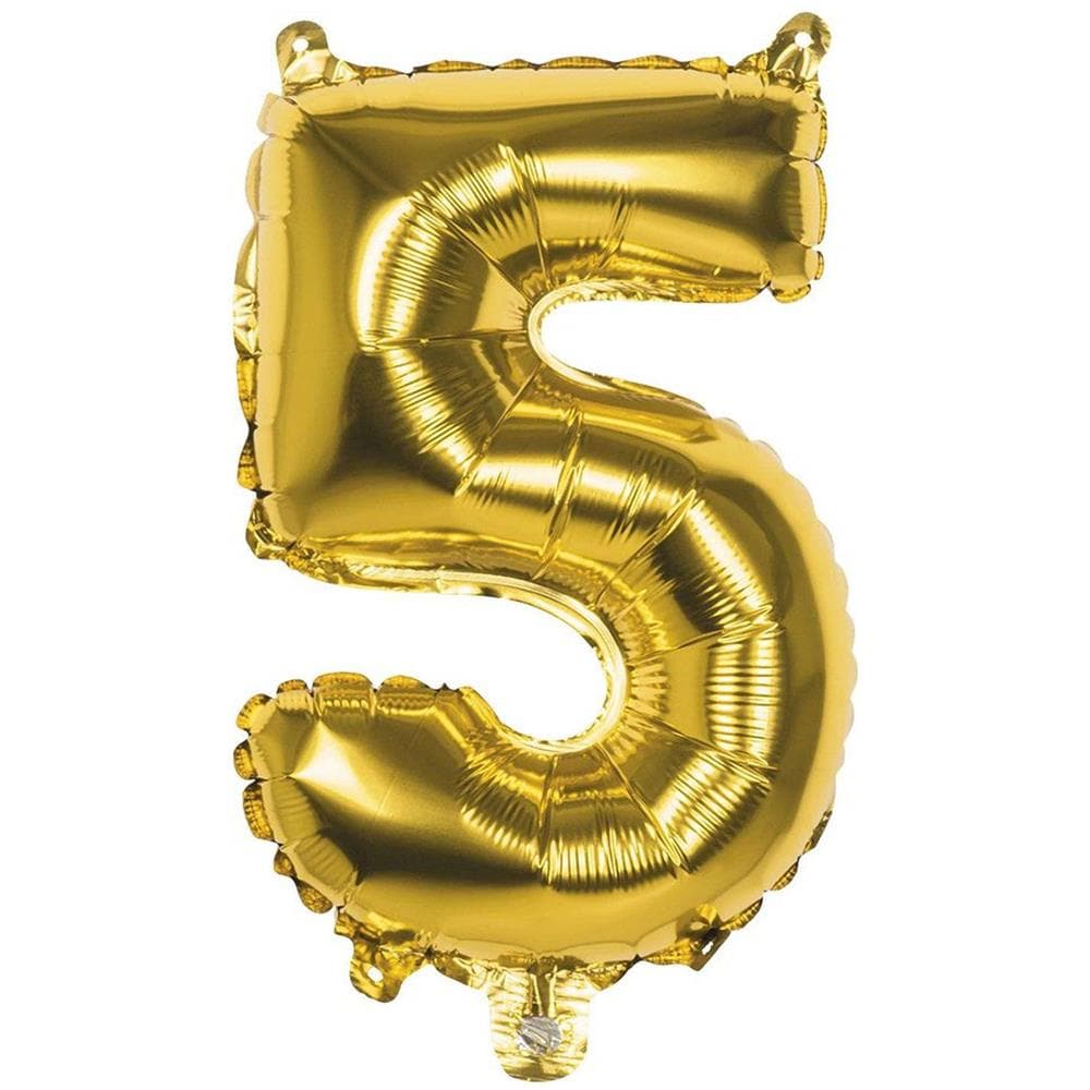 Procos - Palloncino Alluminio Oro Numero 33 Cm - Foto 4