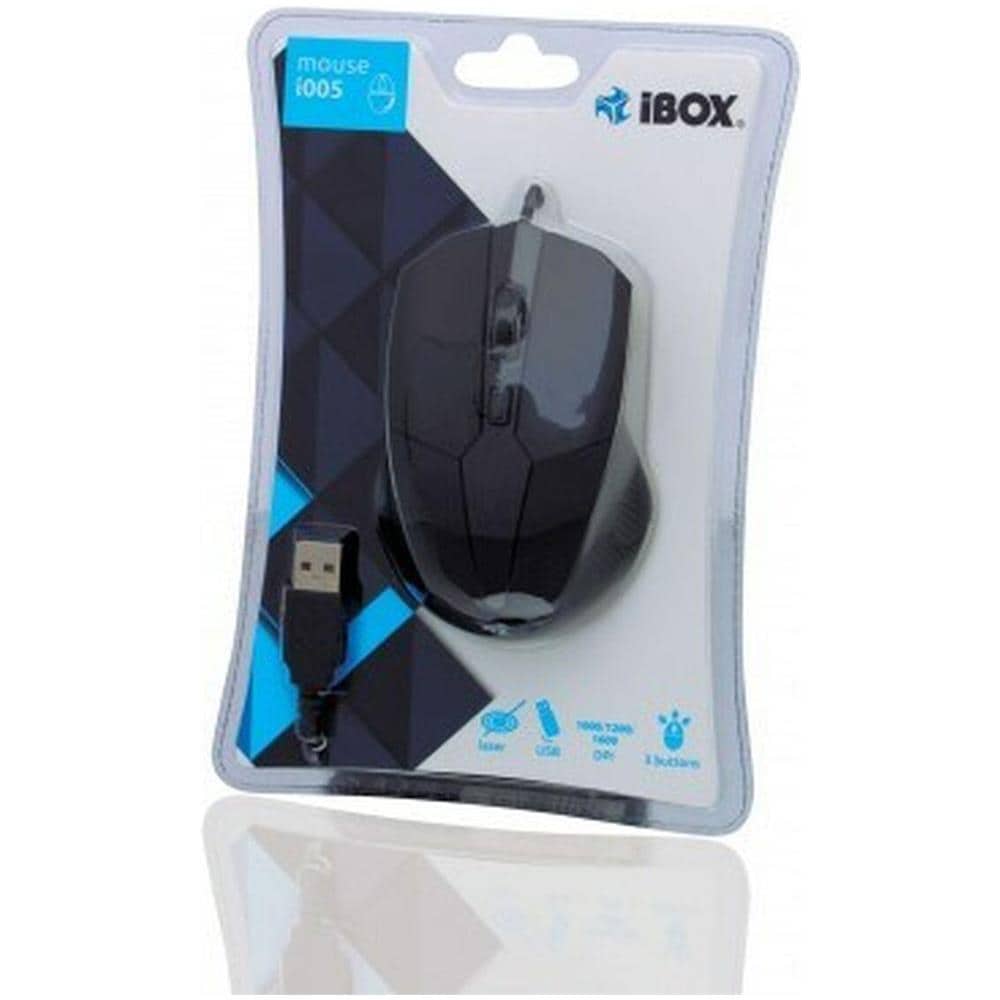 Mouse Usb Ibox I005 3 Pulsanti Nero 1,7 Metri - Foto 2
