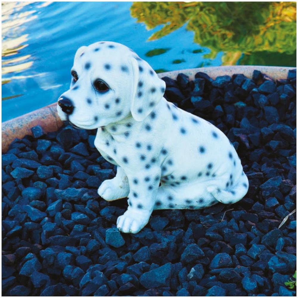 Decorazione In Resina Cane Dalmata H 19 Cm Giardino E Laghetto Magic - Foto 1
