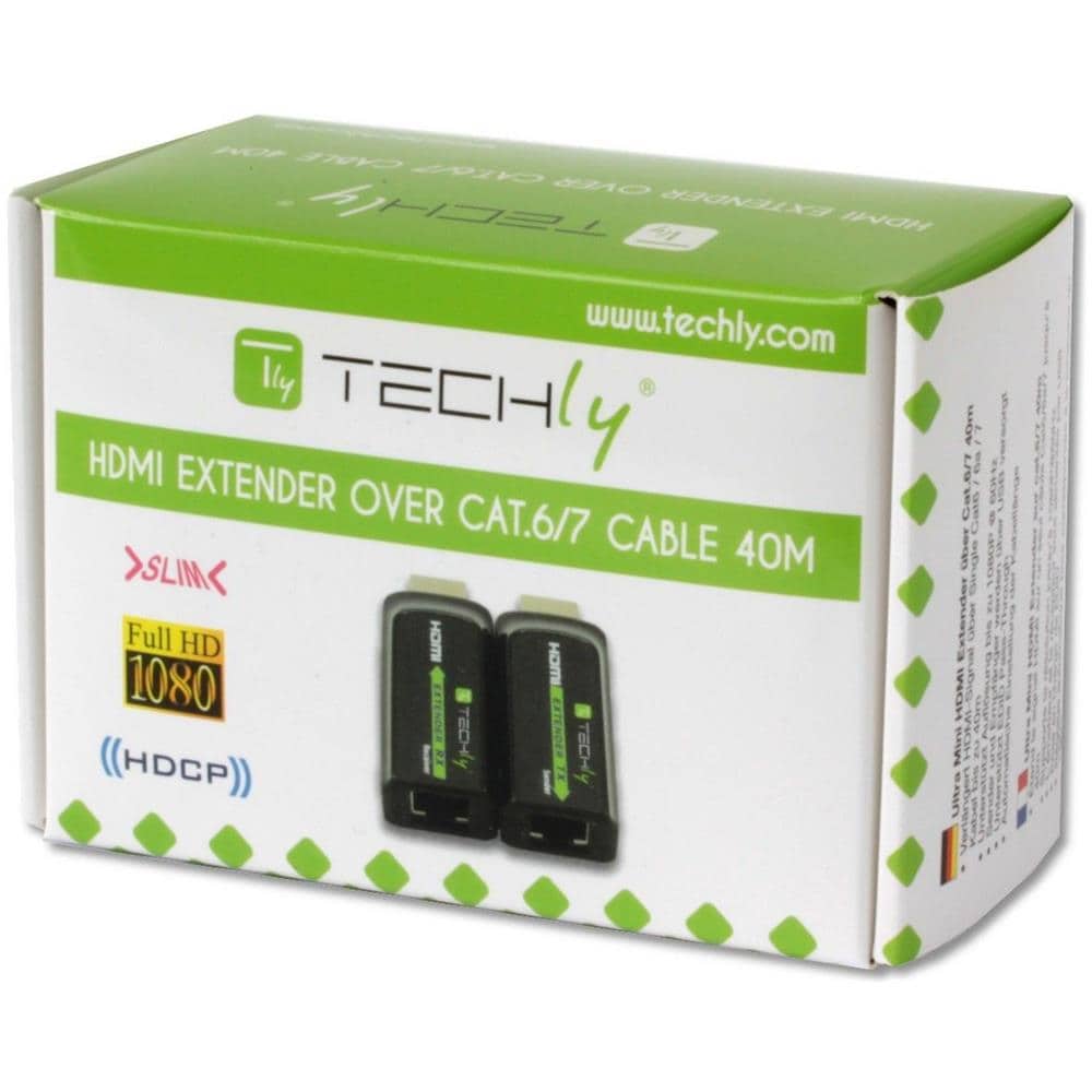 Extender Hdmi Compatto Full Hd Su Cavo Cat. 6/6a / 7 Max 40m - Foto 2
