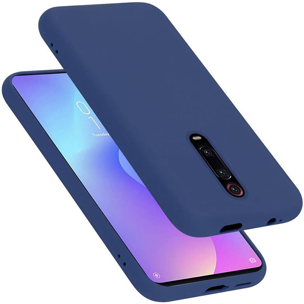 Custodia Compatibile Con Xiaomi 9t /k20/k20 Pro In Liquid Blu - Coperchio Protettivo In Silicone Tpu Flessibile - Foto 1