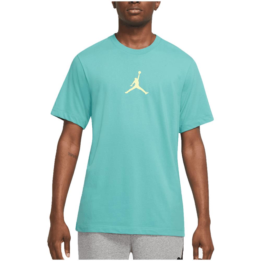 T-shirt Da Uomo Jumpman Logo Verde Taglia M Cod Cw5190-392 - Foto 1