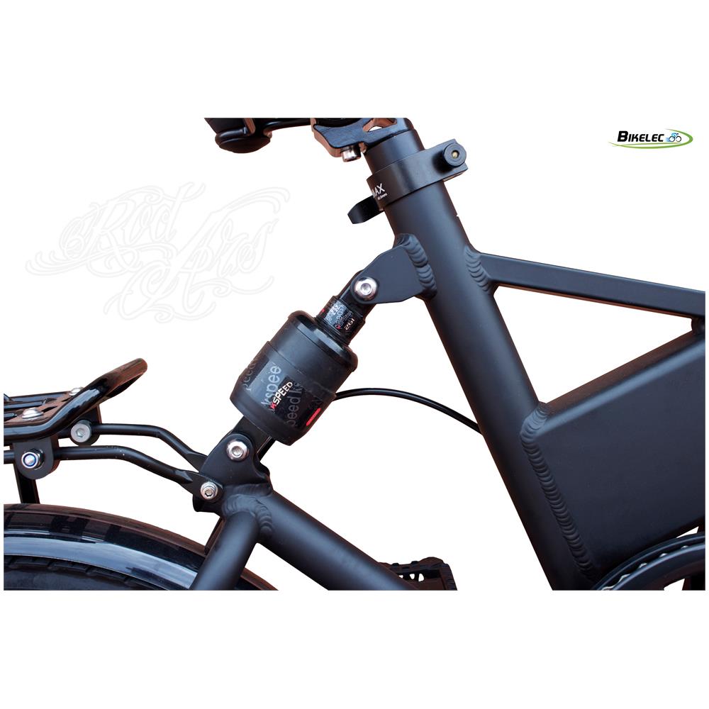 Rocket - Nero Satinato - 250w / 12ah - Bicicletta Elettrica Pieghevole 20 Pollici - Doppia Sospensione E-bike Pieghevole Compatta - Foto 5