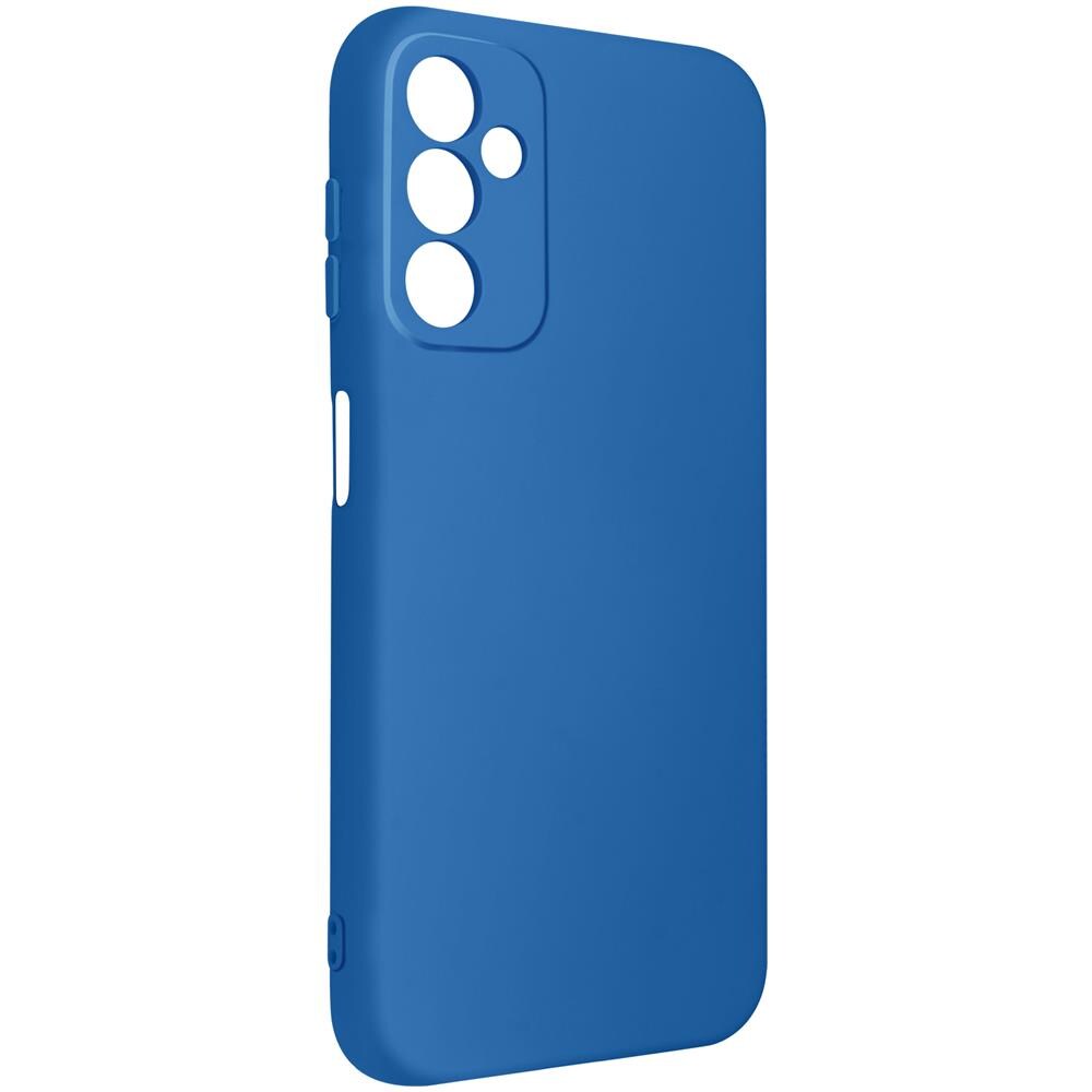 Cover Per Samsung A14 5g E 4g Semirigida Finitura Soft-touch, Fast Cover Azzurra - Foto 5