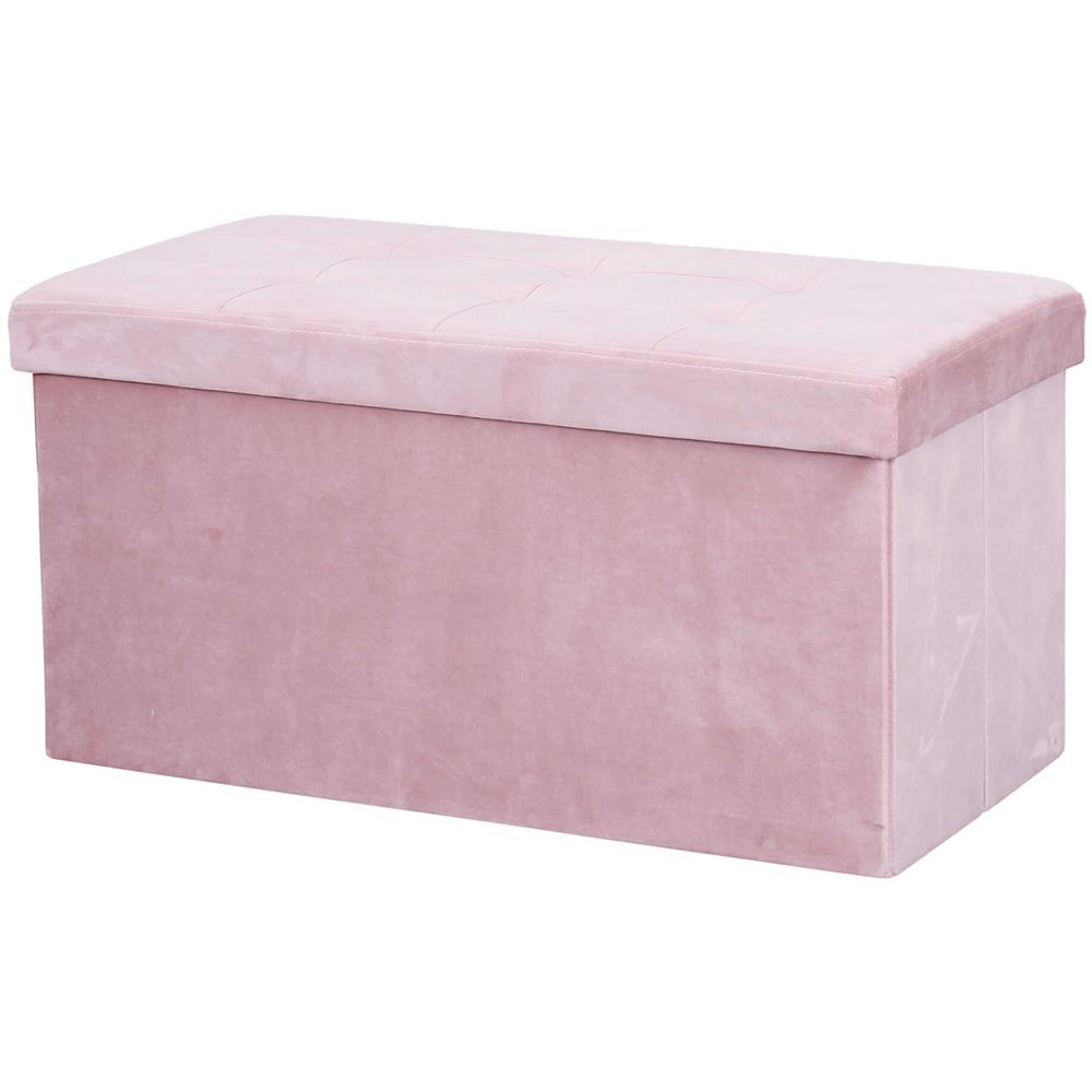 Iro - Pouf Rettangolare In Velluto - Foto 1