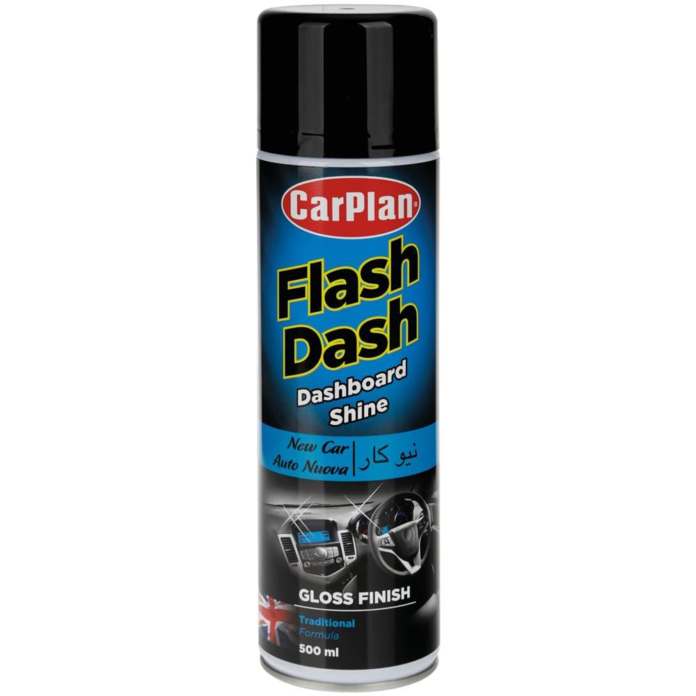 Flash Dash, Pulitore Per Cruscotti, Effetto Lucido - 500 Ml - Auto Nuova - Foto 1