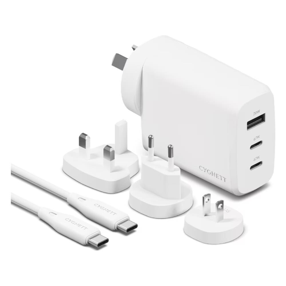 Caricabatterie CY4771PDWCH da Parete 67W Colore Bianco - Foto 2