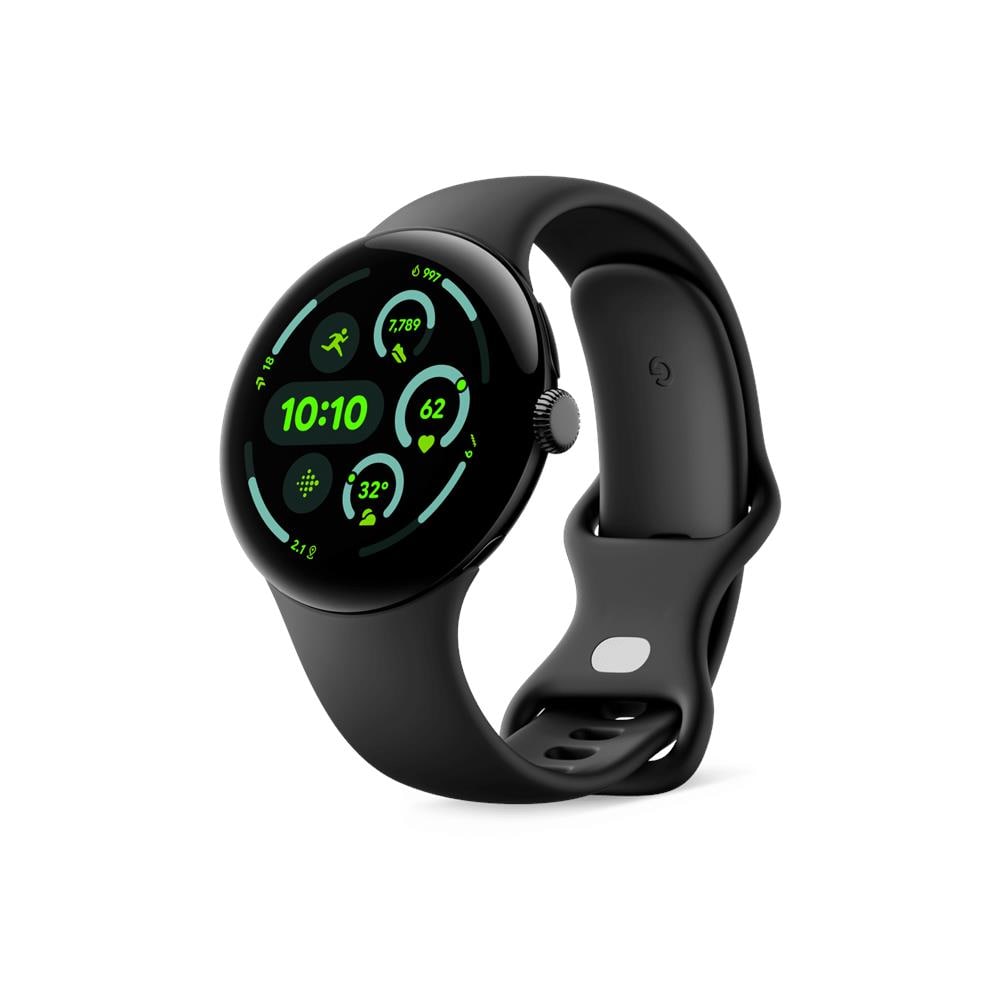 Pixel Watch 3 AMOLED 45 mm Digitale Touch screen 4G Nero Wi-Fi GPS (satellitare) - Foto 1