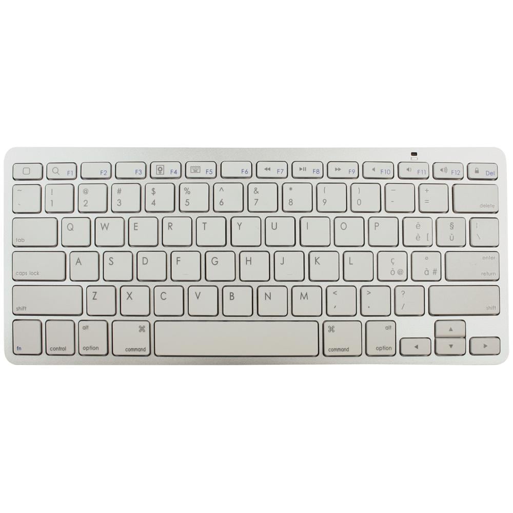 Tastiera Bluetooth M-ZCK900BT (Layout QWERTY) Colore Bianco - Foto 4