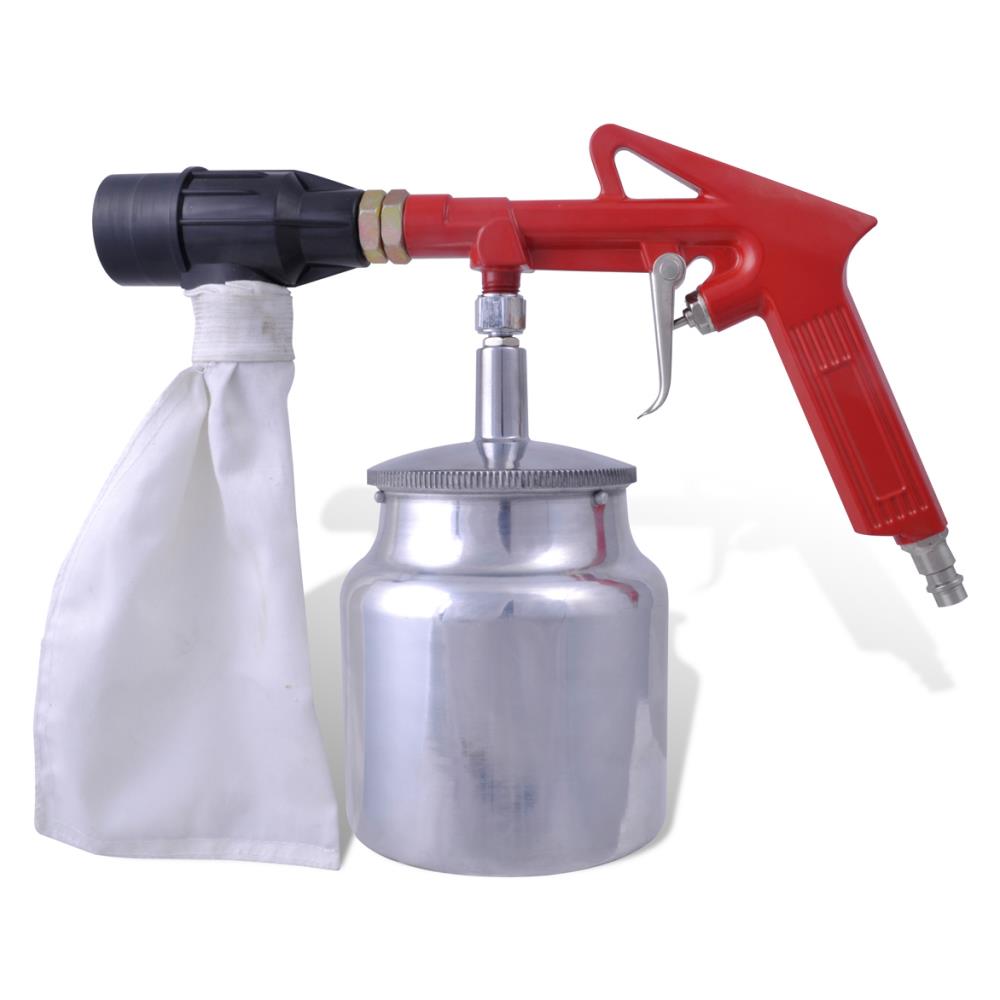 Kit sabbiatura ad aria 3 Bottiglie di sabbie & 4 pz ugelli - Foto 1