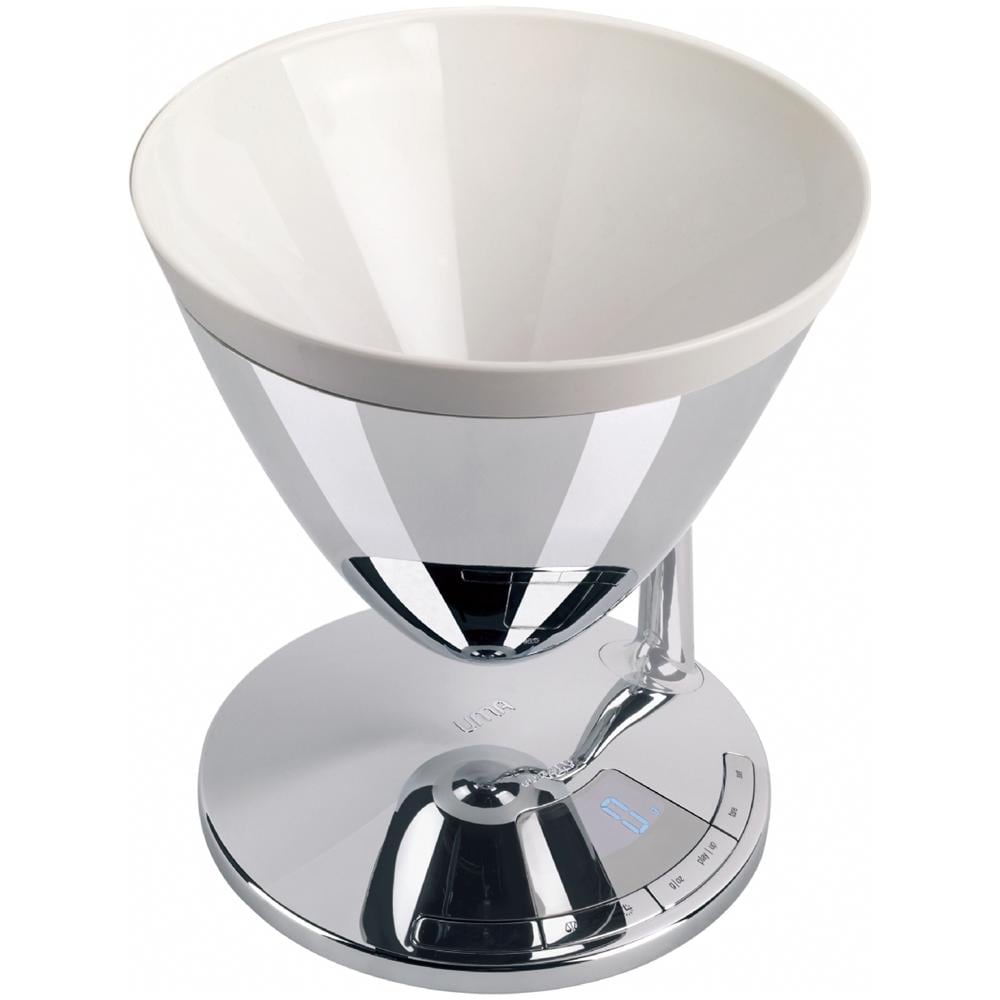 Bilancia da Cucina Elettronica con Timer Uma Portata 3 Kg Colore Cromato - Foto 2