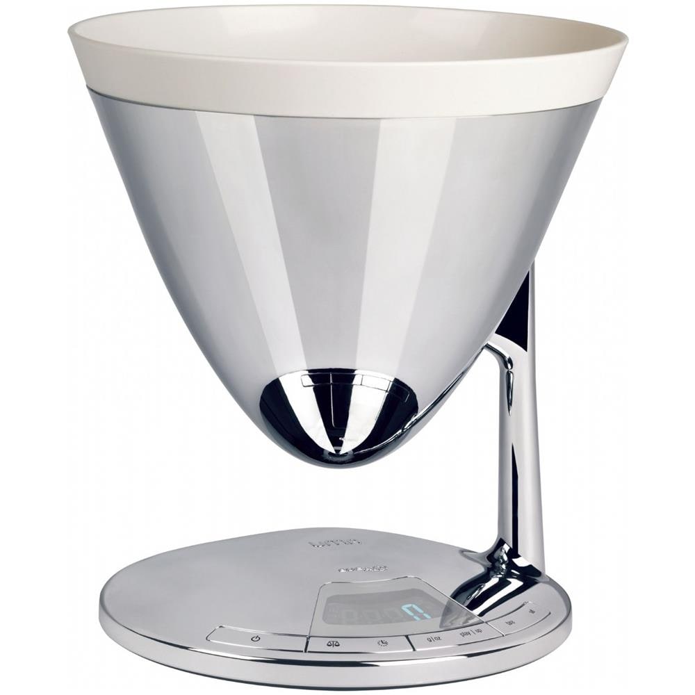 Bilancia da Cucina Elettronica con Timer Uma Portata 3 Kg Colore Cromato - Foto 7