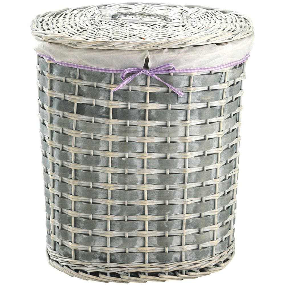 Portabiancheria Vimini Ovale Set 1/2 - Foto 1