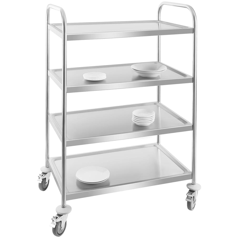 Carrello Inox - 2 Mensole - 200 Kg - Foto 2