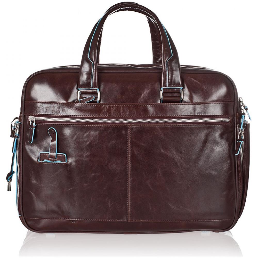 Borsa Espandibile Porta Pc E Porta Ipad / ipad®air Con Tasche Organizzate E Tasca Porta Ombrello Blue Square - Ca2765b2 - Foto 7