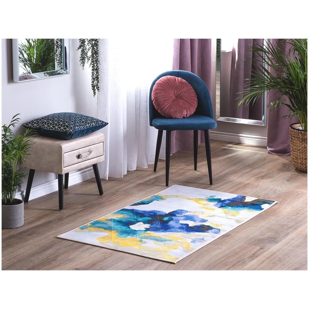 Tappeto A Pelo Corto Multicolore 80 X 150 Cm Ceyhan - Foto 2
