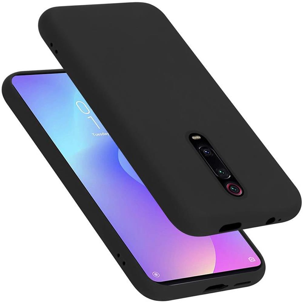 Custodia Compatibile Con Xiaomi 9t /k20/k20 Pro In Liquid Nero - Coperchio Protettivo In Silicone Tpu Flessibile - Foto 1