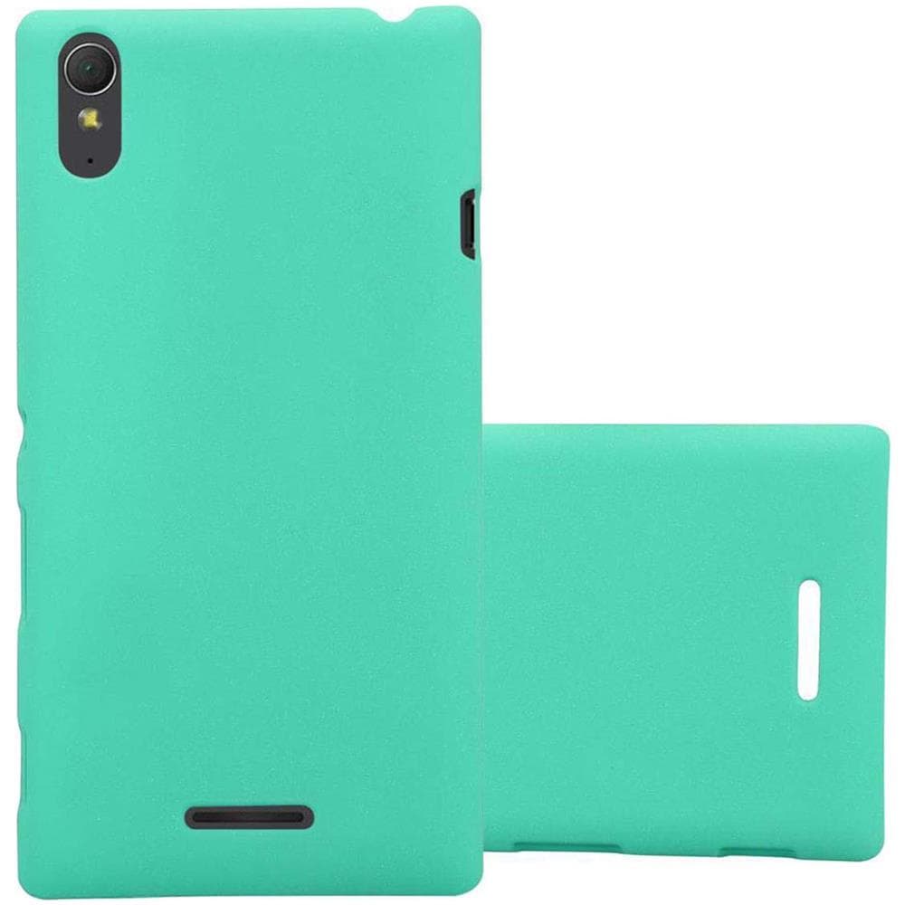 Custodia Compatibile Con Sony Xperia T3 In Frosty Verde - Hard Case Coperchio Protettivo In Frosted Look Contro I Graffi E Gli Urti - Foto 1