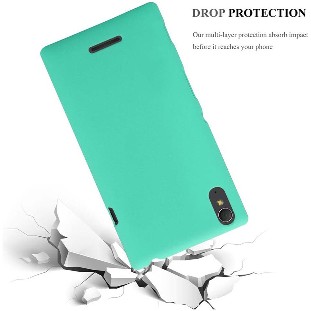 Custodia Compatibile Con Sony Xperia T3 In Frosty Verde - Hard Case Coperchio Protettivo In Frosted Look Contro I Graffi E Gli Urti - Foto 6