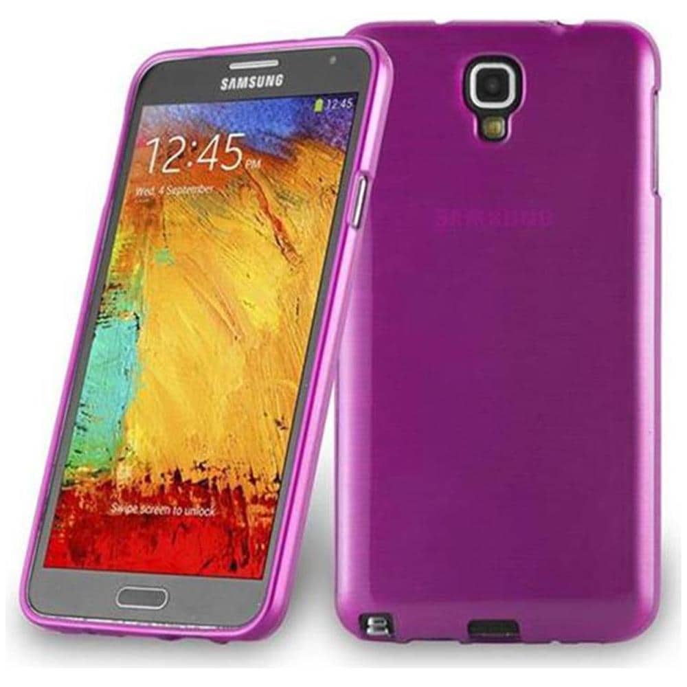 Custodia Compatibile Con Samsung Galaxy Note 3 Neo In Rosa - Coperchio Protettivo In Silicone Tpu Flessibile Con Design Spazzolato - Foto 1