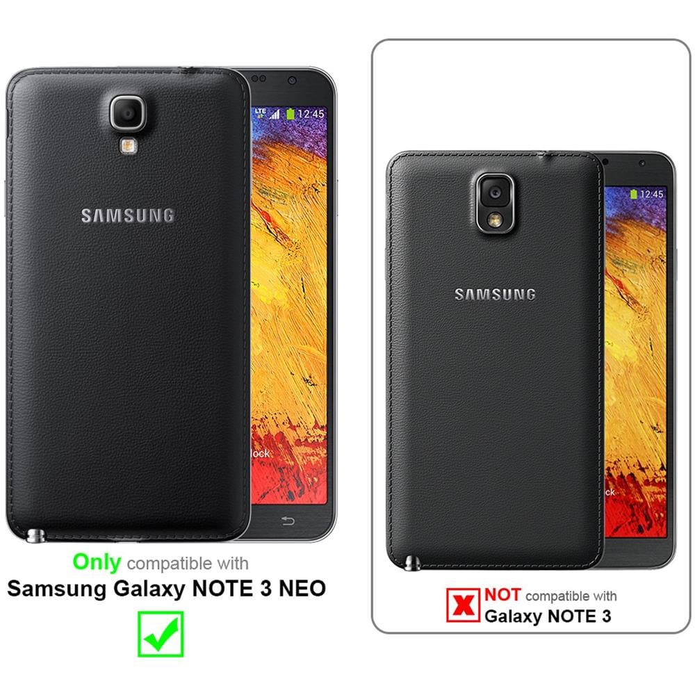 Custodia Compatibile Con Samsung Galaxy Note 3 Neo In Rosa - Coperchio Protettivo In Silicone Tpu Flessibile Con Design Spazzolato - Foto 2