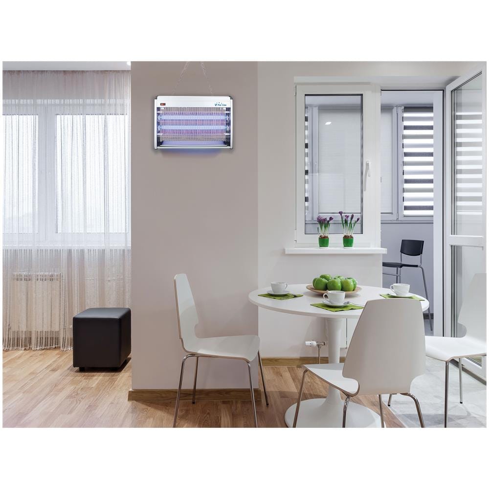 Zanzariera Elettrica, Potente 35w Con Luce Uv 2 X 20w, Per Stanze, Giardini, Verande, Area Efficace Di 100 M² - Foto 2
