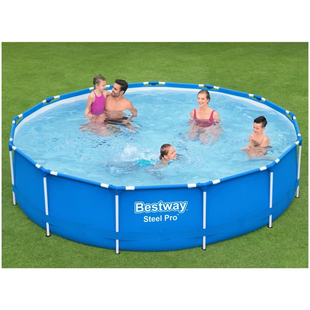 Steel Pro Telaio Piscina 396x84 Cm - Foto 1