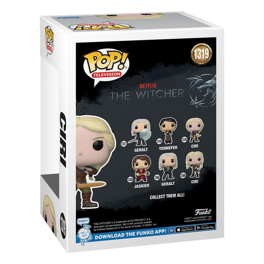 The Witcher Pop! Tv Vinyl Figure Ciri W /sword 9 Cm - Foto 1