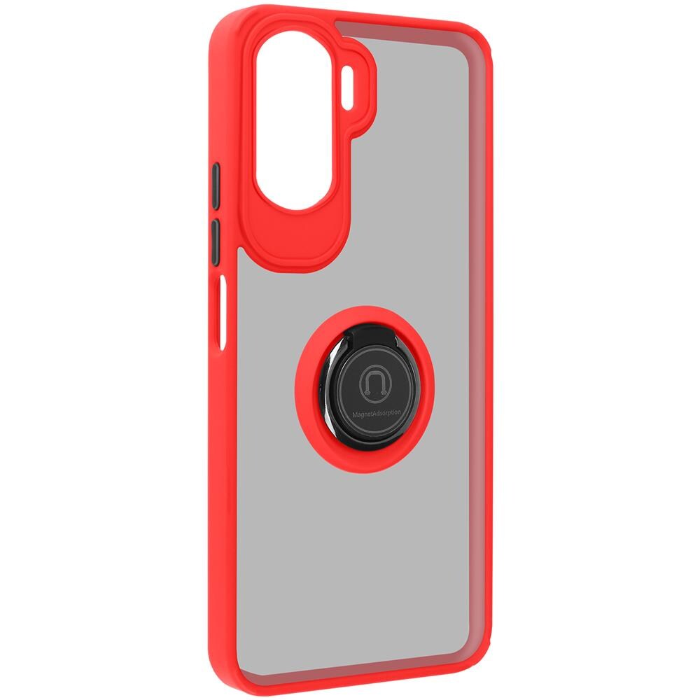 Cover Per Honor 90 Lite Anello Metallico Supporto Bordo Rosso - Foto 5