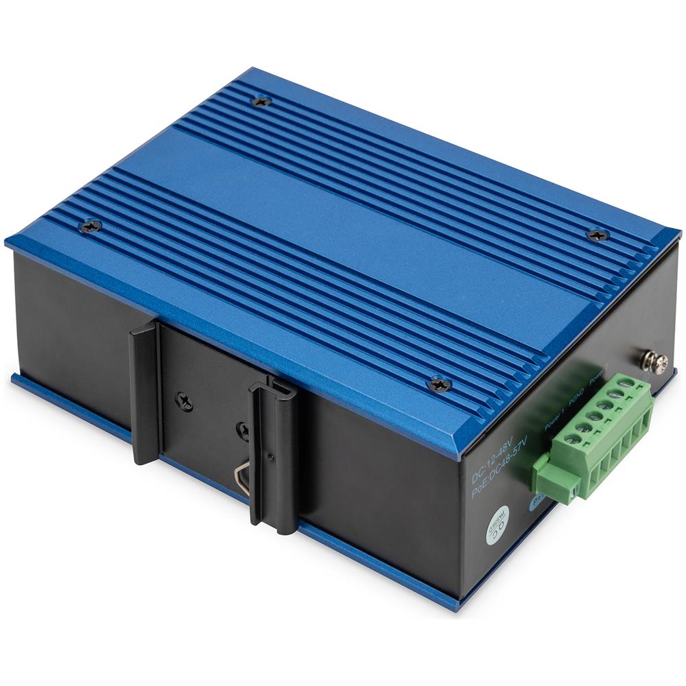 Switch di rete Gigabit Ethernet a 8 porte, industriale, non gestito, 1 collegamento SFP - Foto 2