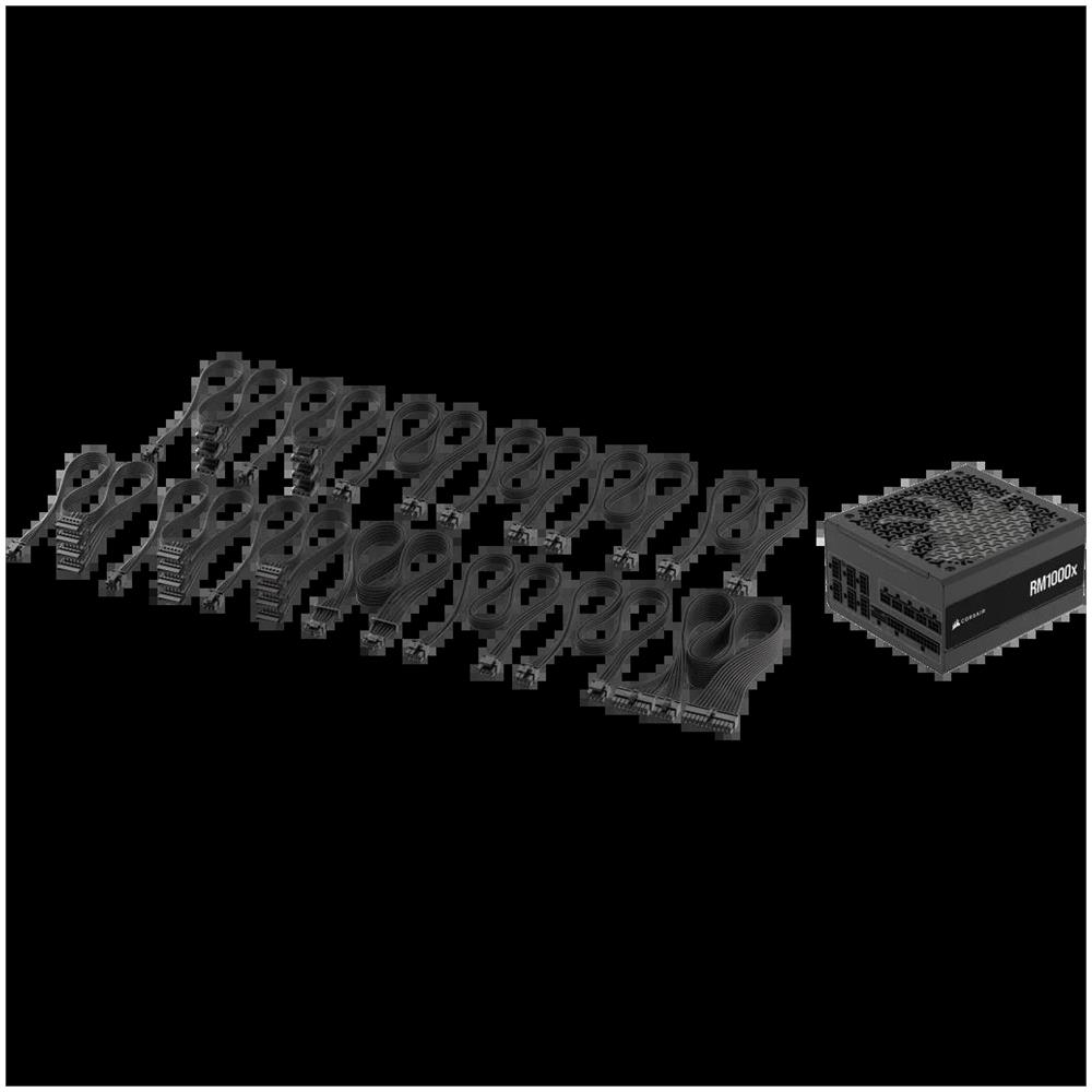 Alimentatore PC RM1000x 80 PLUS Gold Potenza 1000 W ATX Colore Nero - Foto 3