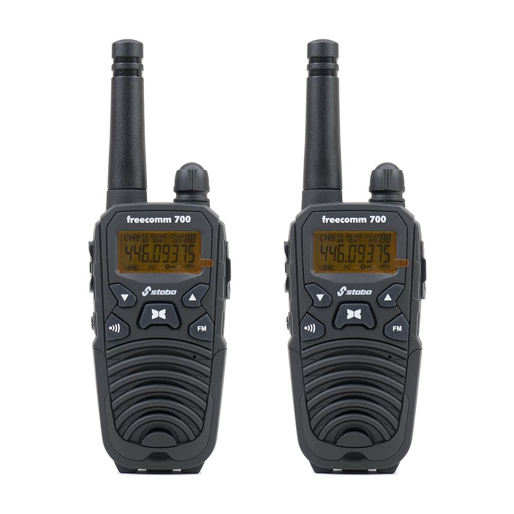 Freecomm 700 Radio Pmr Portatile Kit Da 2 - Foto 2