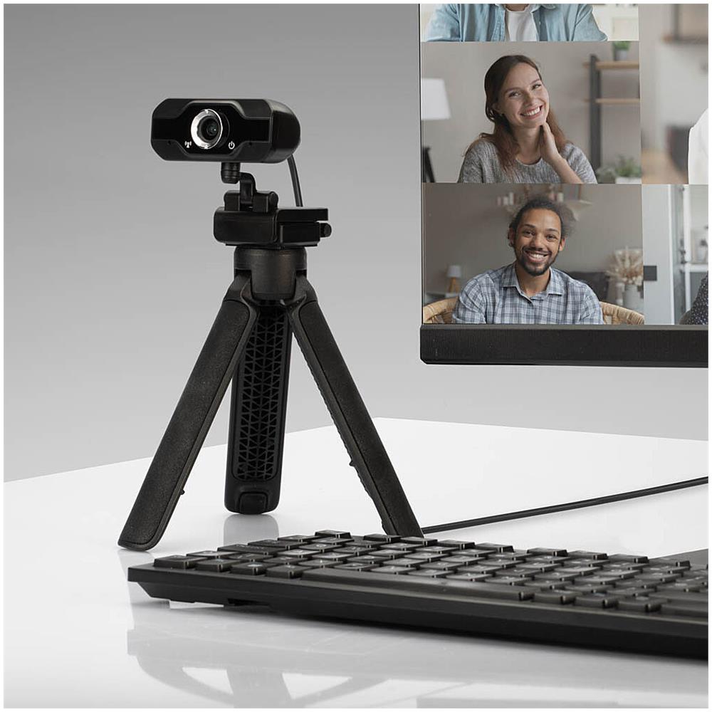 Webcam Full HD 43300 con Microfono Incorporato USB 2.0 Colore Nero - Foto 5