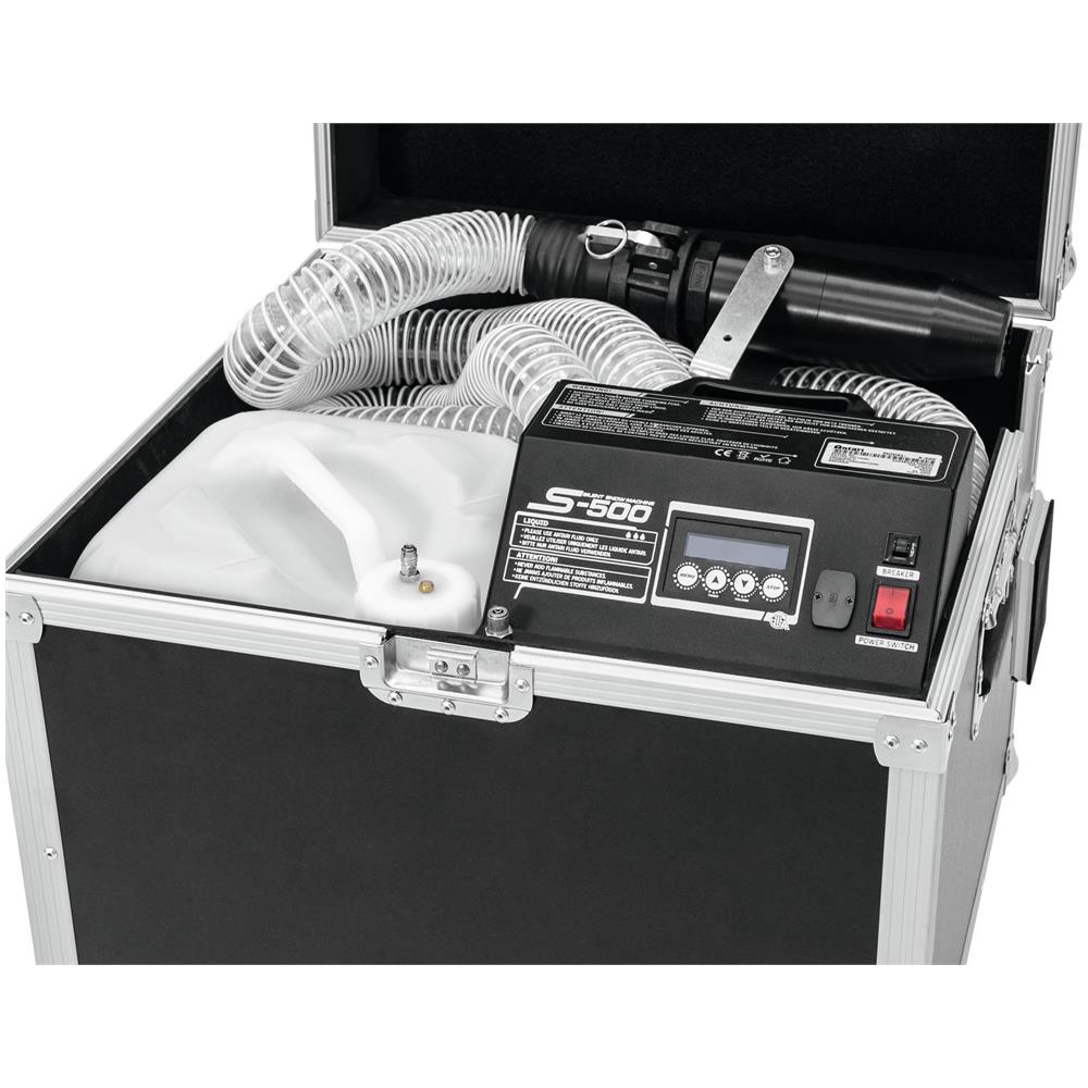 Macchina Della Neve Professionale Interfaccia Dmx 10 Metri Tubo S-500 - Foto 7