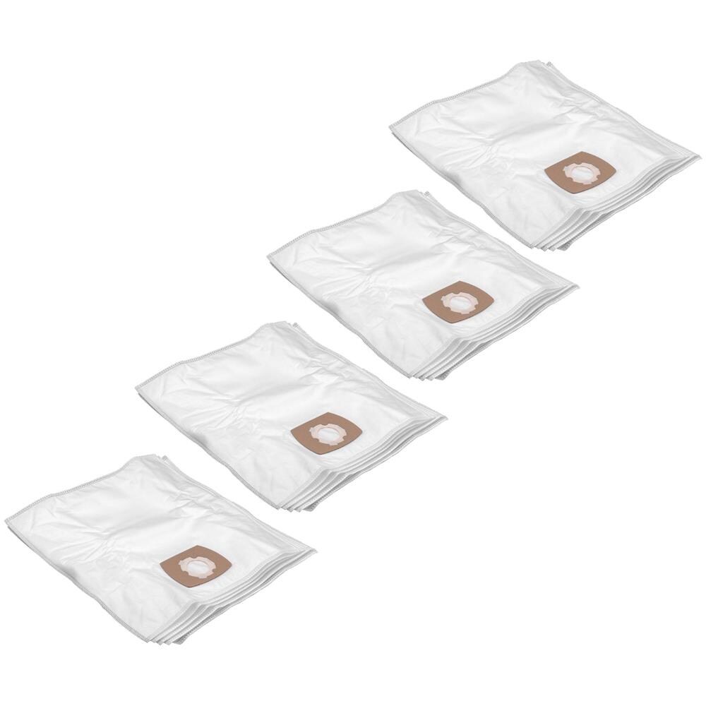Vhbw 5 Sacchetti Per Aspirapolvere In Microfibra Compatibili Con AEG VC H4506ES-4 – 32x27 Cm – Bianco - 2