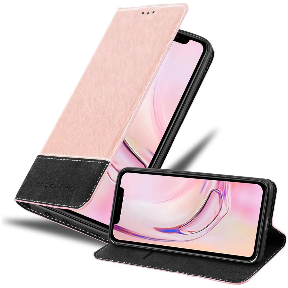 Custodia Compatibile Con Apple Iphone 13 Pro Max In Oro Rosato Nero - Coperchio Protettiva Con Chiusura Magnetica, Funzione Stand E Tasca Per Le Carte - Foto 1