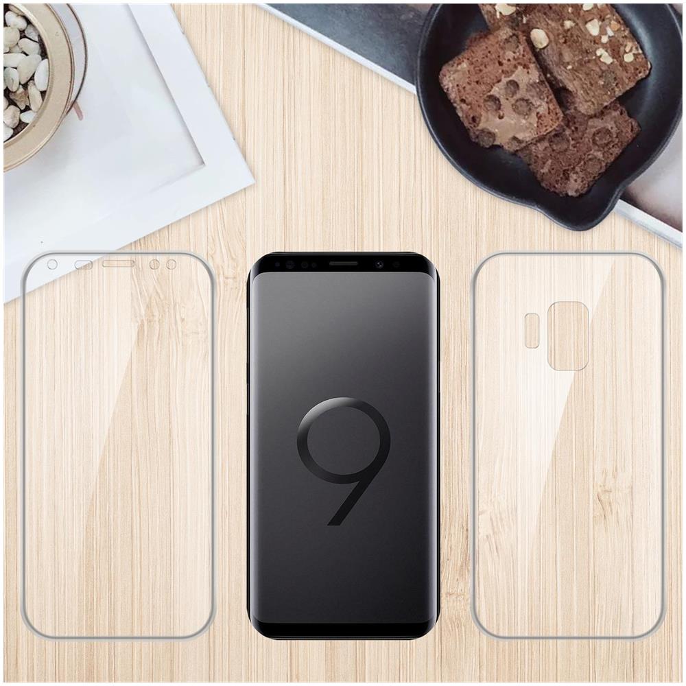 Custodia Compatibile Con Samsung Galaxy S9 In Transparente - 360° Full Body Copertura Protettiva - Protezione Anteriore E Posteriore, Protezione A Tutto Tondo Con Protezione Del Display - Foto 7