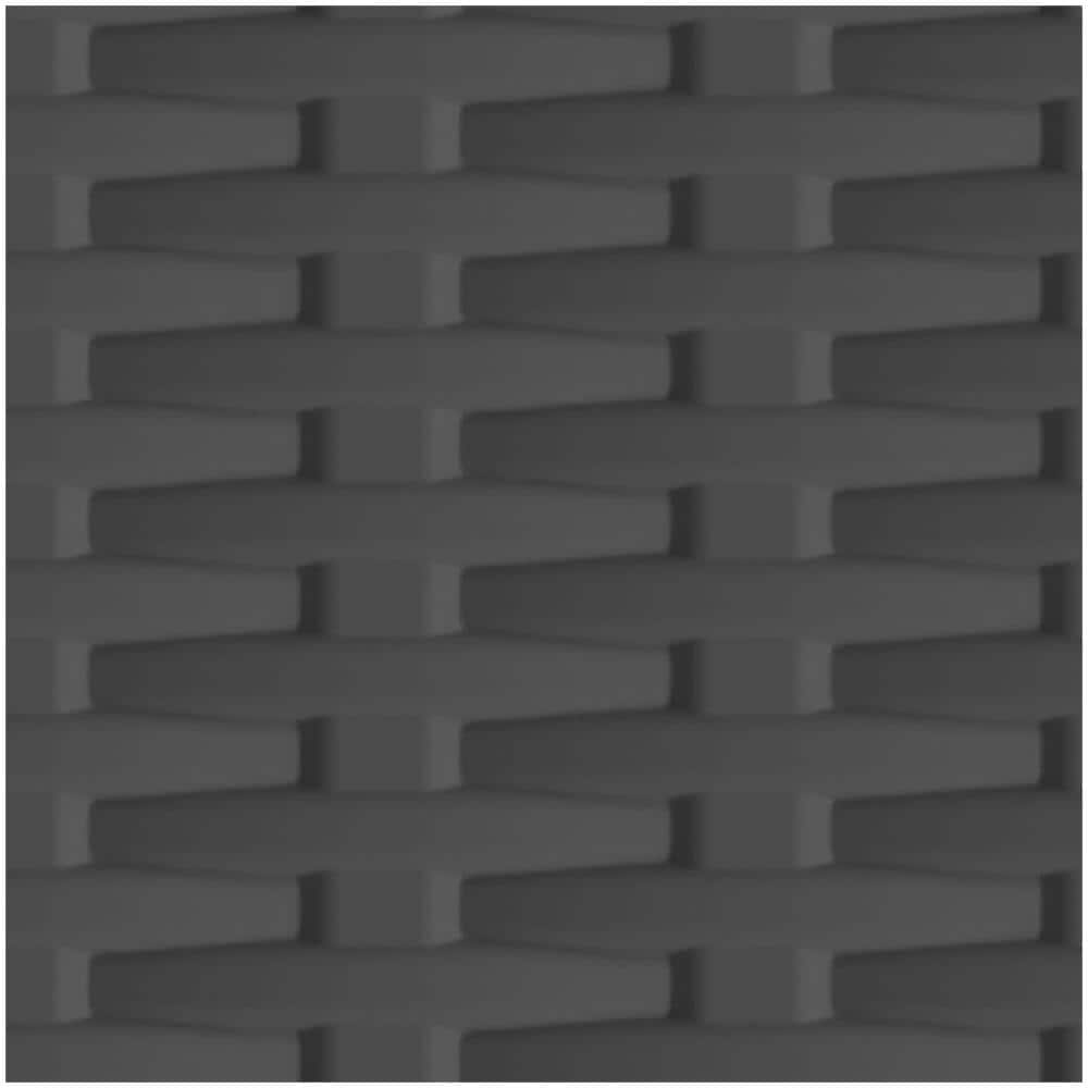 Armadietto In Plastica 68x39x171,5 Cm Design Rattan - Foto 3