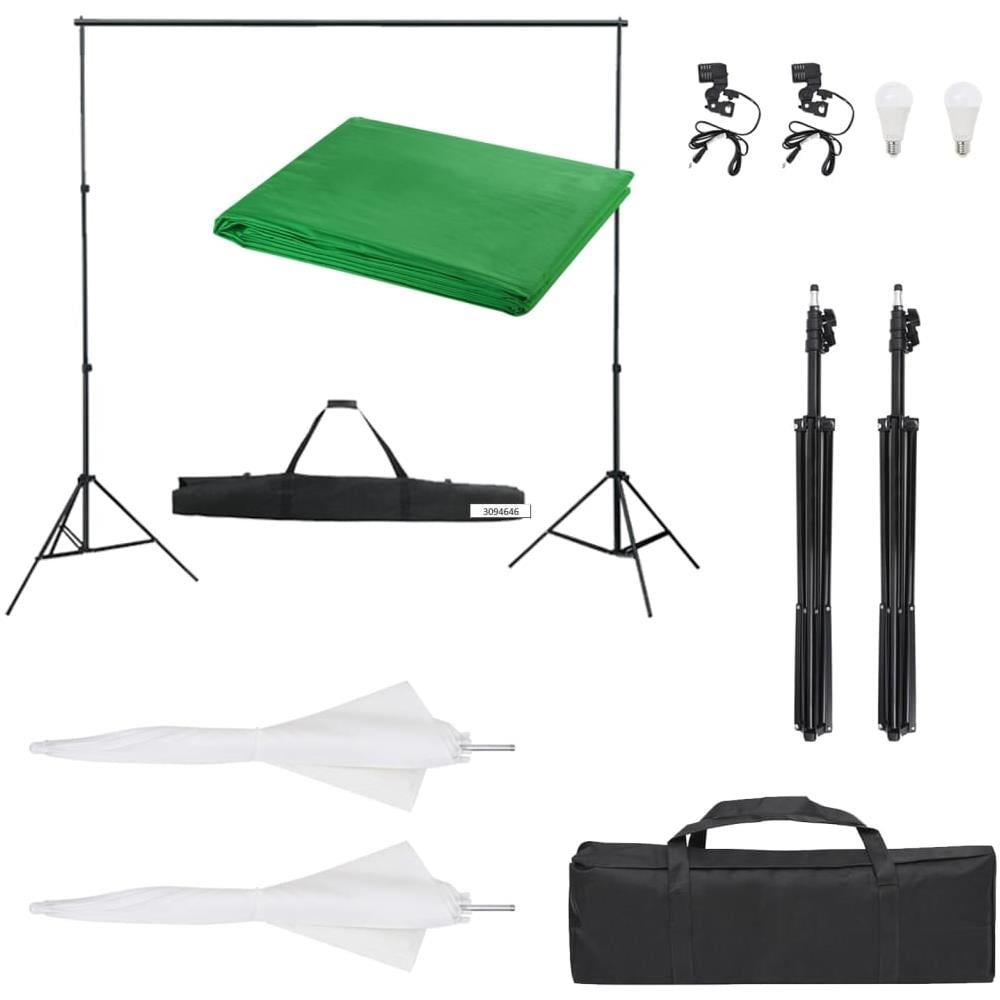 Kit Per Studio Fotografico Con Set Di Luci E Fondale - Foto 1