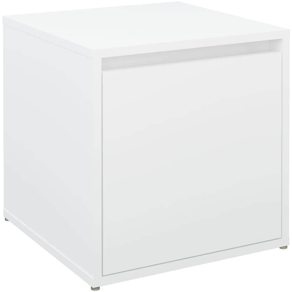 Cassetto Contenitore Bianco 40,5x40x40 Cm In Legno Multistrato - Foto 2