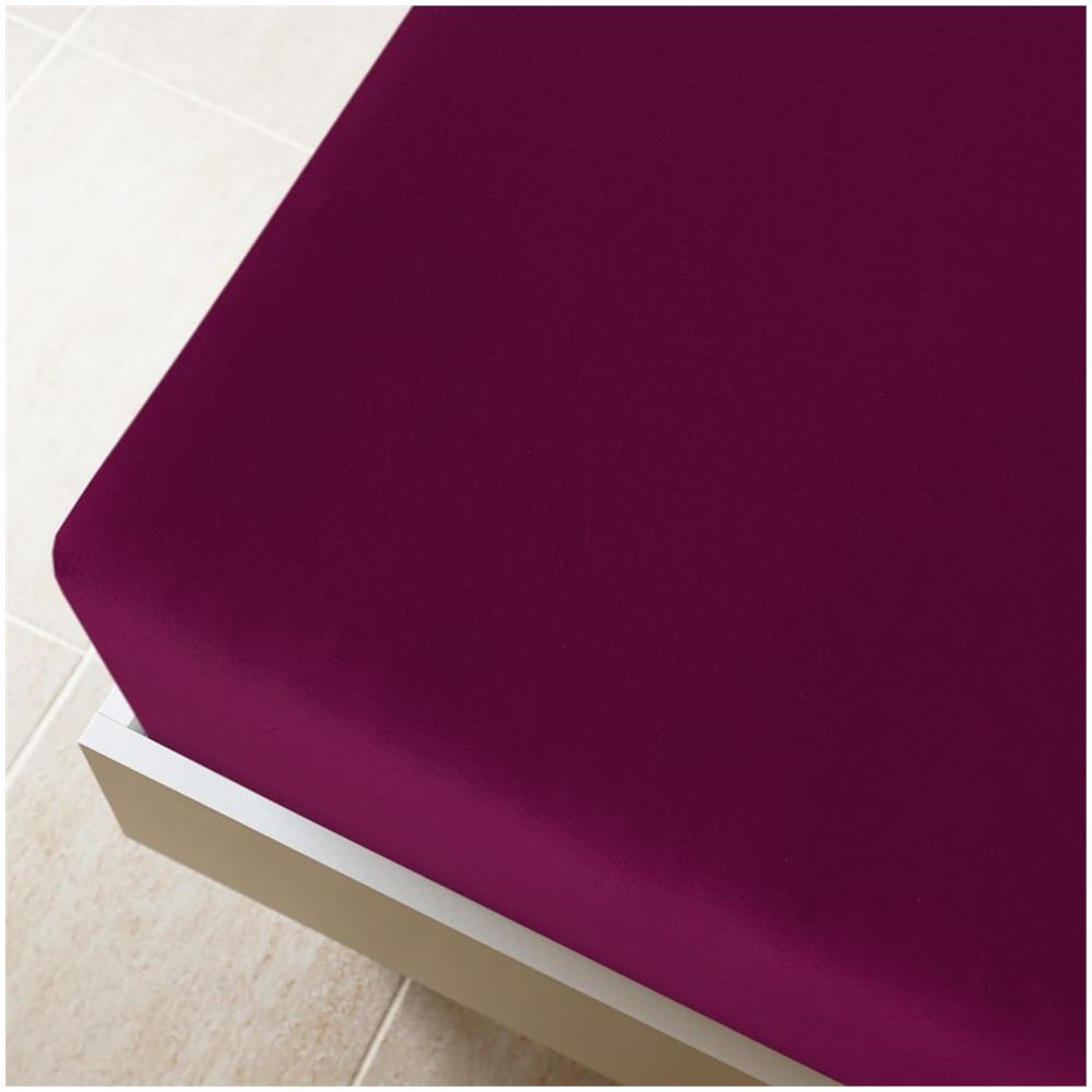 Lenzuolo Con Angoli Jersey Bord 160x200 Cm Cotone - Foto 2