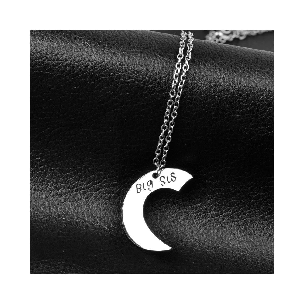 Set Di Collane Per Sorelle Grandi, Medie E Piccole: Regalo Perfetto Per La Famiglia Gold - Foto 2