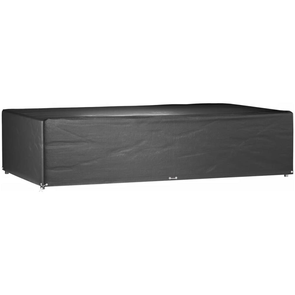 Copri Mobili Giardino 2pz 12 Occhielli 315x180x75cm Rettangolo - Foto 2