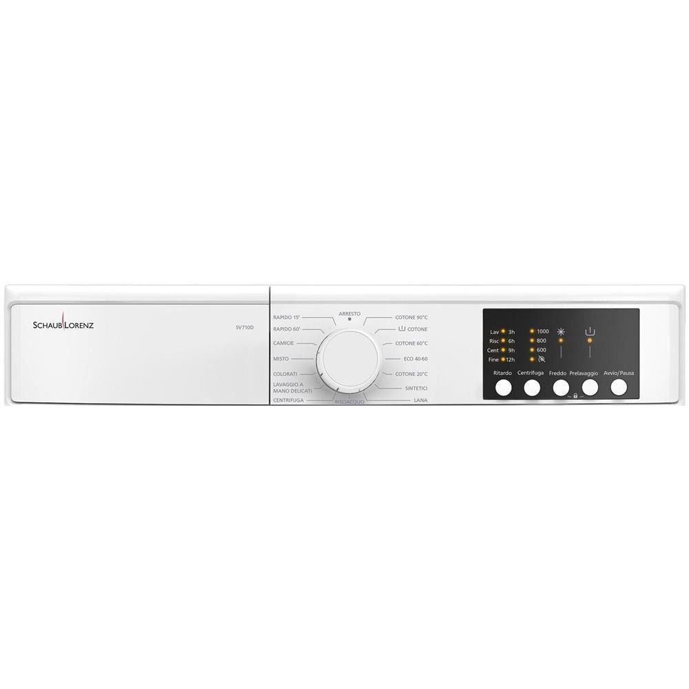 Lavatrice Standard SV710D 7 Kg Classe D Centrifuga 1000 giri - Foto 4