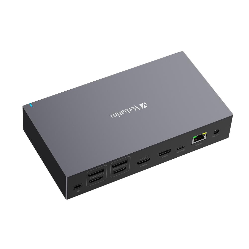 CDS-17 Cablato USB 3.2 Gen 1 (3.1 Gen 1) Type-C Nero, Grigio - Foto 1