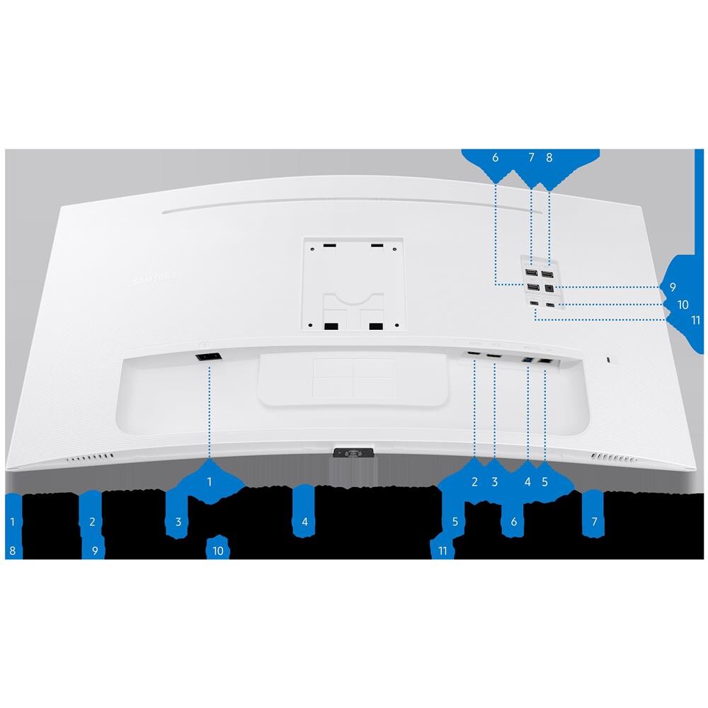 Monitor 34" Led Curved S34C650TAU 3440x1440 UltraWide Quad HD Tempo di risposta 5 ms - Foto 14